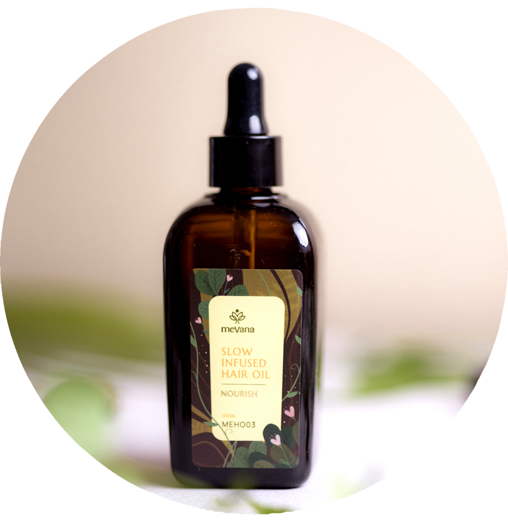 MeVana Slow-Infused Root Strength Hair Oil