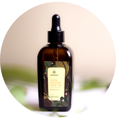 MeVana Slow-Infused Root Strength Hair Oil